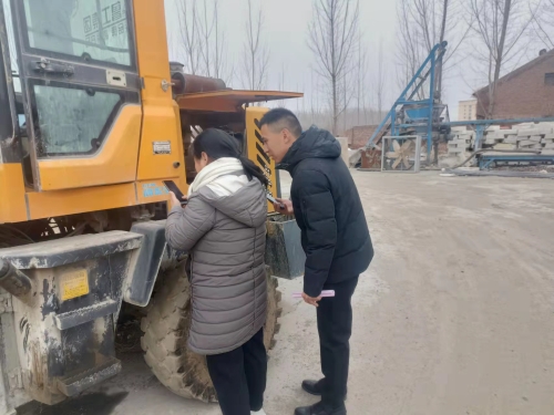 淄博市高青县非道路移动机械污染防治工作持续推进