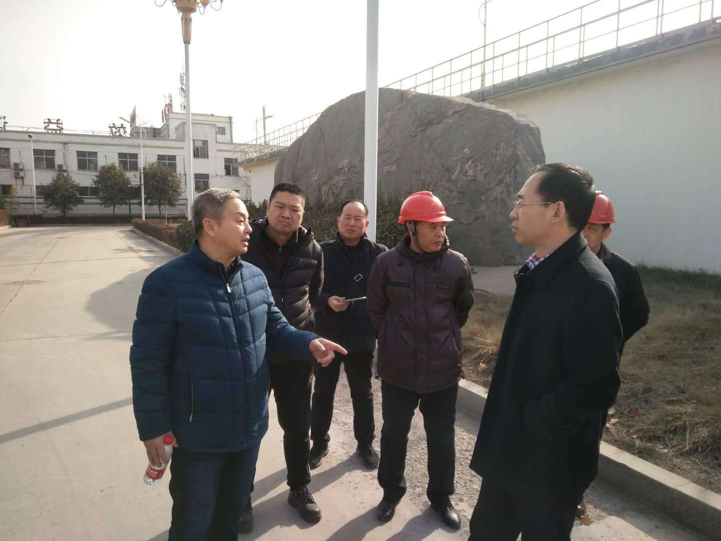 淄博市生態環境局 周村區 周村區副區長張國華帶隊檢查重點企業